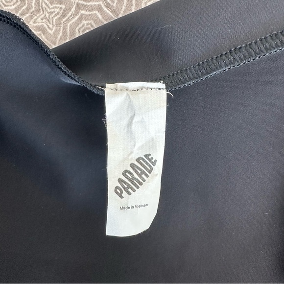 PARADE Black Seamless Cami Thong Bodysuit Size L - Picture 6 of 11